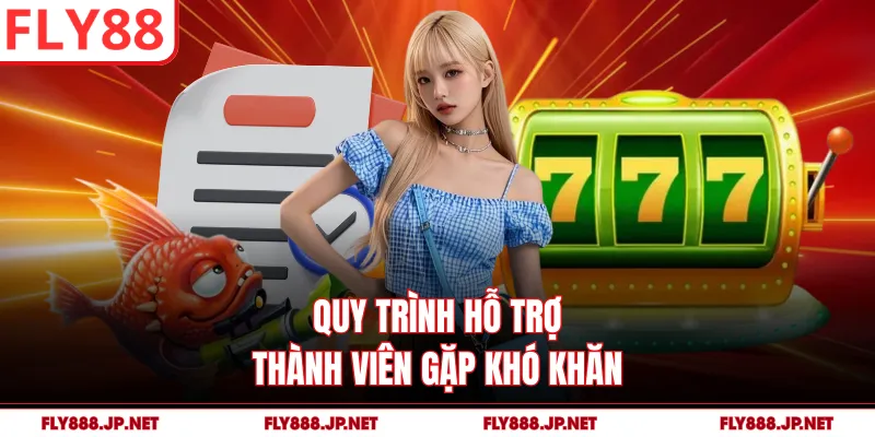 Quy trình hỗ trợ thành viên gặp khó khăn